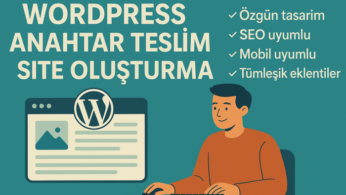 sizin için profesyonel bir wordpress site kurarım
