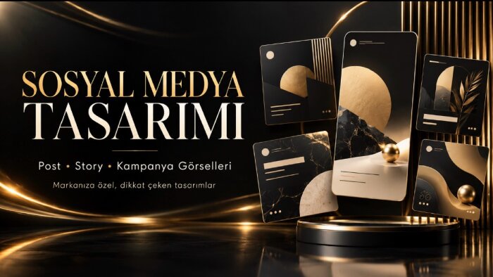 sosyal medya postu, story ve reklam tasarımları yaparım