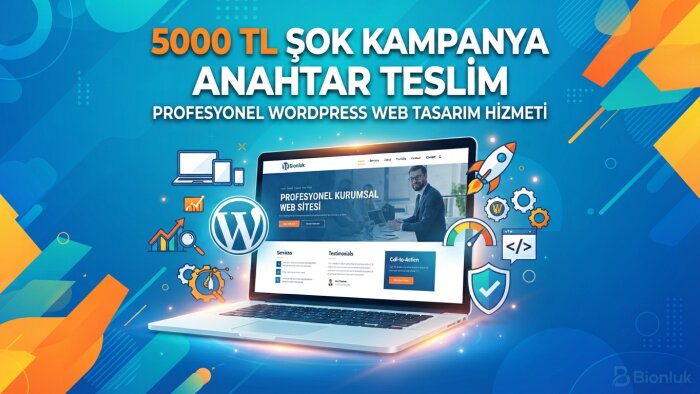 profesyonel WordPress web sitenizi kuruyorum