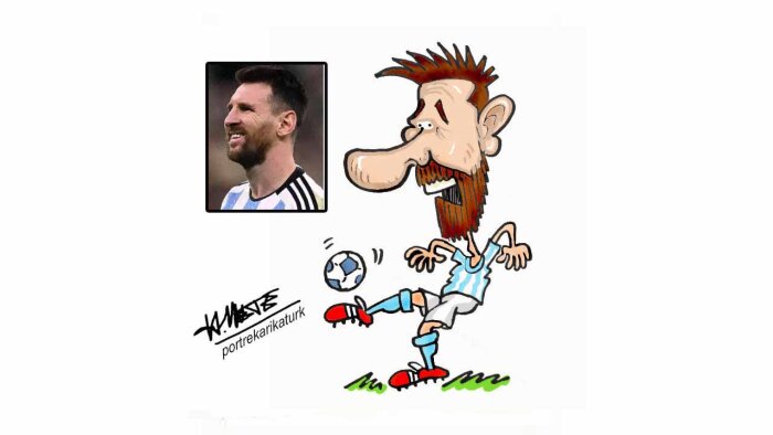 portrenizi en iyi ve en eğlenceli karikatür olarak çizerim