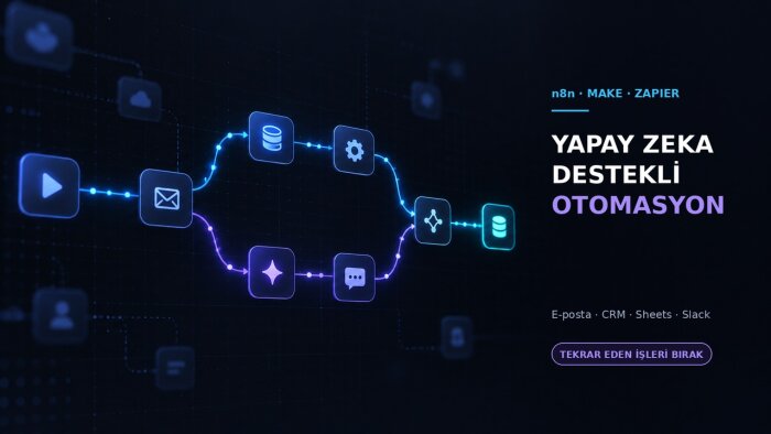 n8n ile yapay zeka destekli iş otomasyonu kurarım