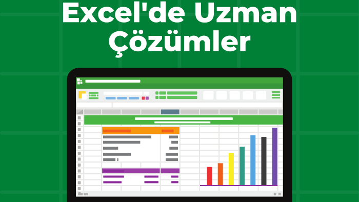 Excel'de verilerinizi düzenlerim