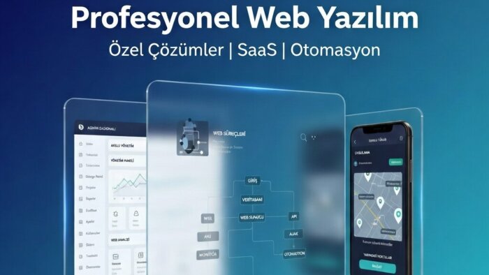 işletmeniz için profesyonel web yazılımlar geliştiririm