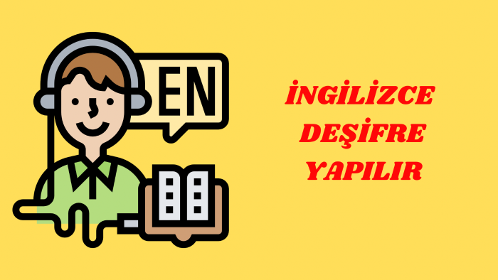 İngilizce video ve ses dosyalarını hızlıca deşifre ediyorum