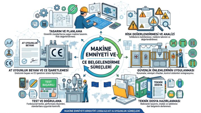 makine emniyeti uzmanlığı ve CE danışmanlığı vermekteyim