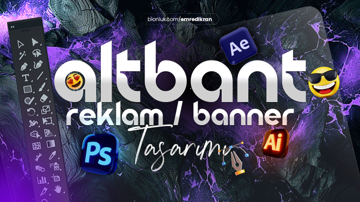 hızlı bir şekilde alt bant reklamlarınızı hazırlarım