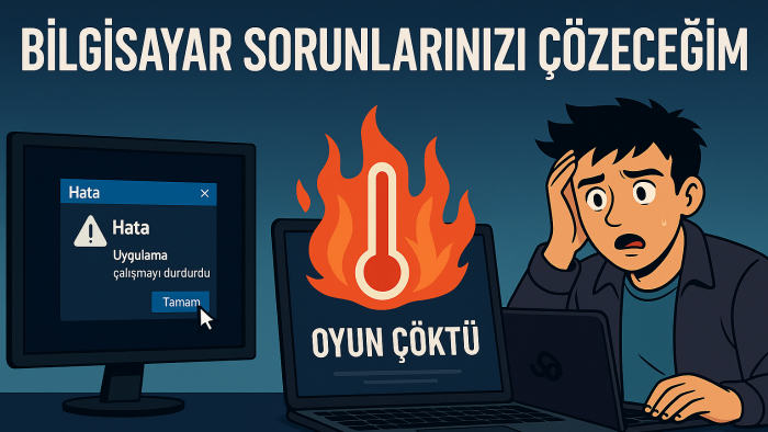 bilgisayar sorunlarınızı çözüyorum