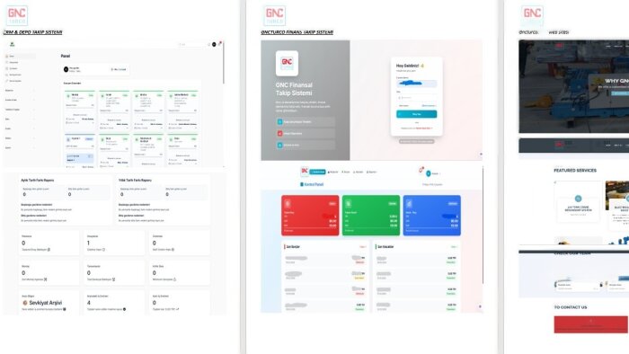özel web tabanlı takip sistemleri geliştiririm
