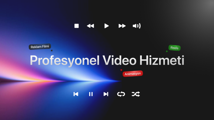 profesyonel video yapıyorum