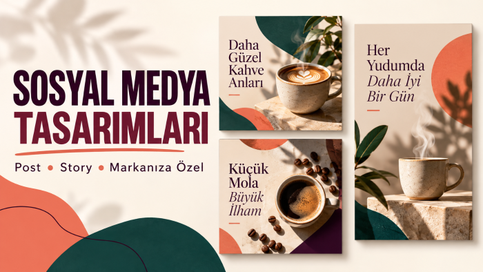 markanız için Instagram post ve story tasarımları yaparım