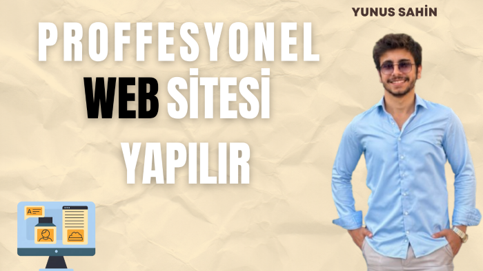 modern ve kullanıcı dostu profesyonel web sitelsi tasarlarım