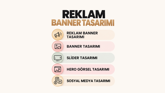 sizin için reklam banner, web site tasarımı yapabilirim