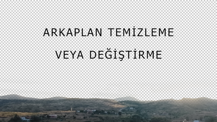 fotoğraflarınızın arkaplanını silerim