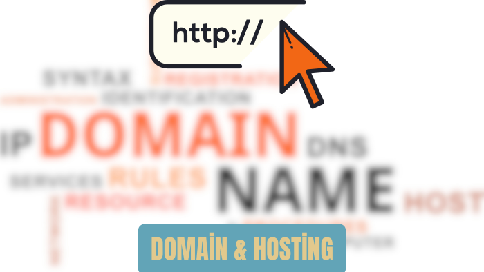 domain ve hosting işlemlerinizi çözümlendiririm