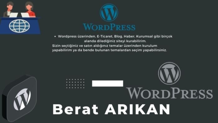 wordpress sitesi kurabilirim hosting kurulum yaparım