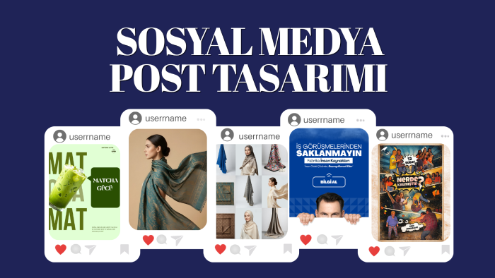 profesyonel post tasarımları yapıyorum