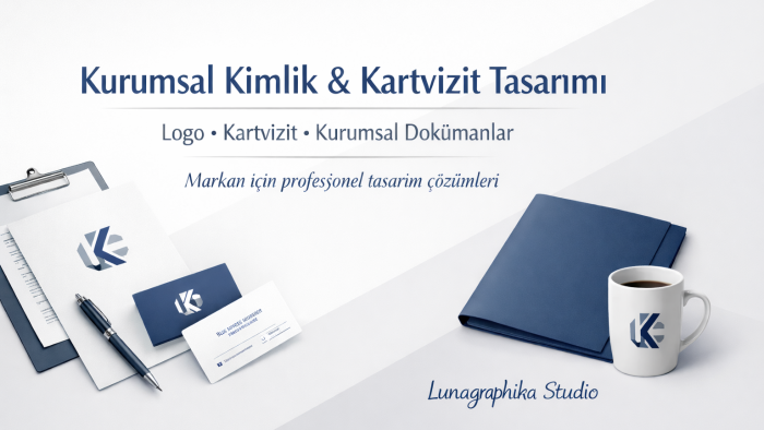 markana özel kurumsal kimlik & kartvizit tasarımı yaparım
