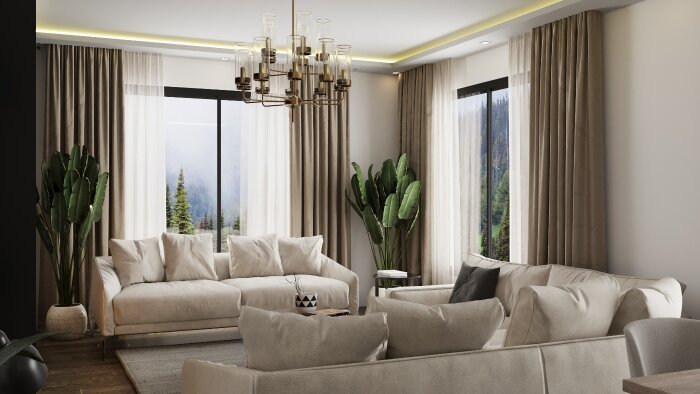 kaliteli iç mekan tasarımı ve renderları çıkartabilirim