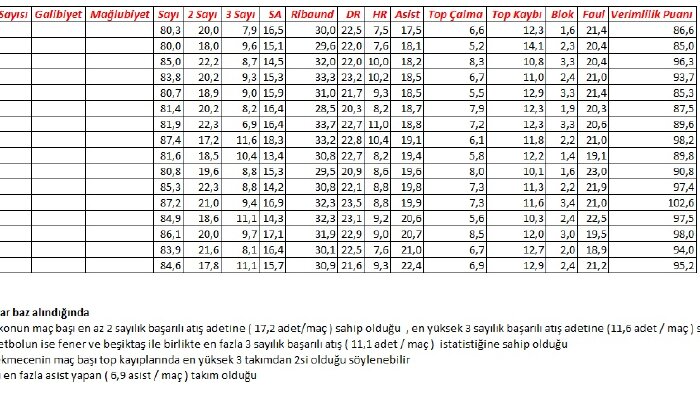 istatistiksel analiz ve raporlama yaparım