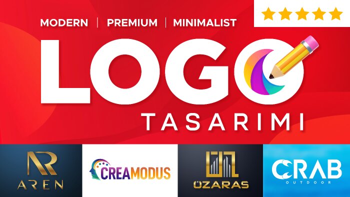 modern premium kurumsal logo tasarımı yaparım