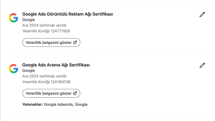 Google ve Meta reklamlarında performans odaklı çalışıyorum