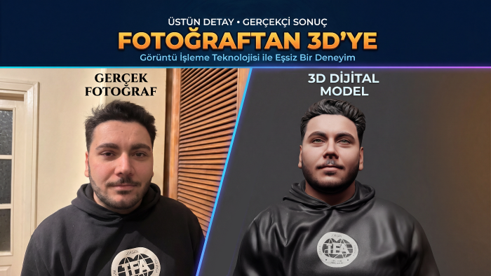 suratınızı modelleyebilirim