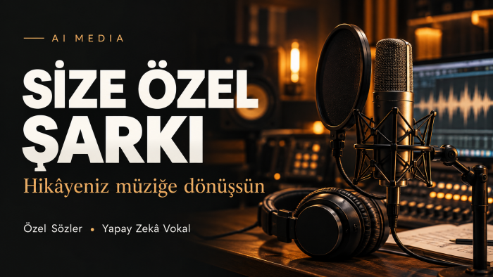 yapay zekâ ile size özel şarkılar hazırlarım
