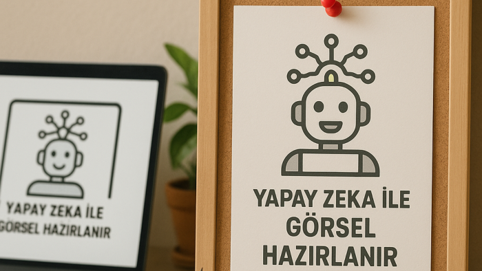 ürünleriniz için yapay zeka destekli görseller hazırlıyorum