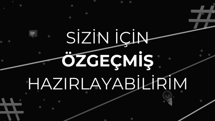 özgeçmiş & cv tasarımları yapabilirim