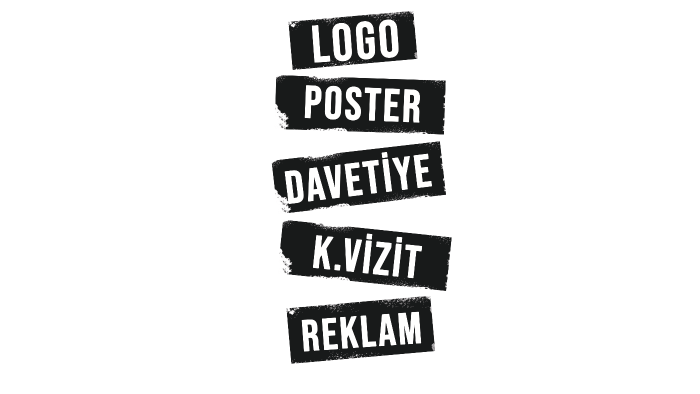 yaratıcı logo, poster, davetiye vb. tasarımlar yapıyorum