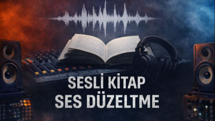 kitap seslendirme işlemlerinizi düzenleyebilirim