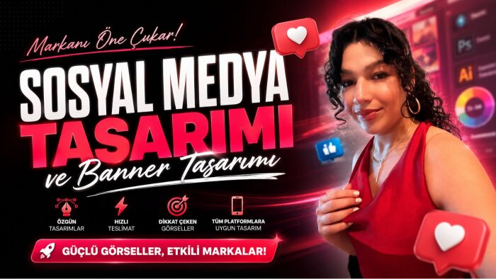 sosyal medya tasarımı çalışırım