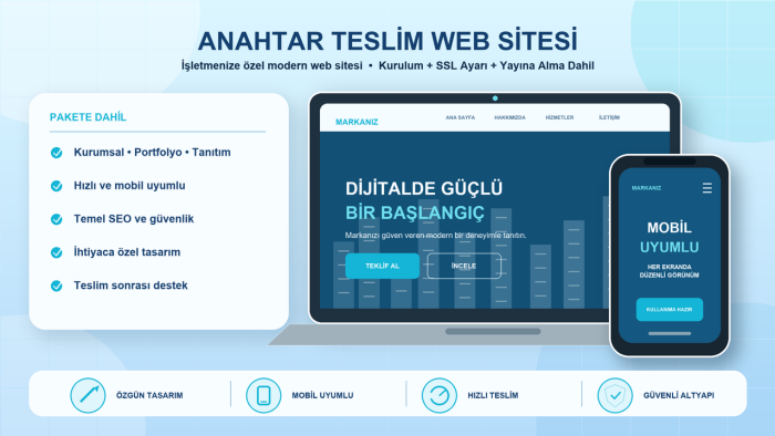 işletmenize müşteri kazandıran web sitesi yapabilirim