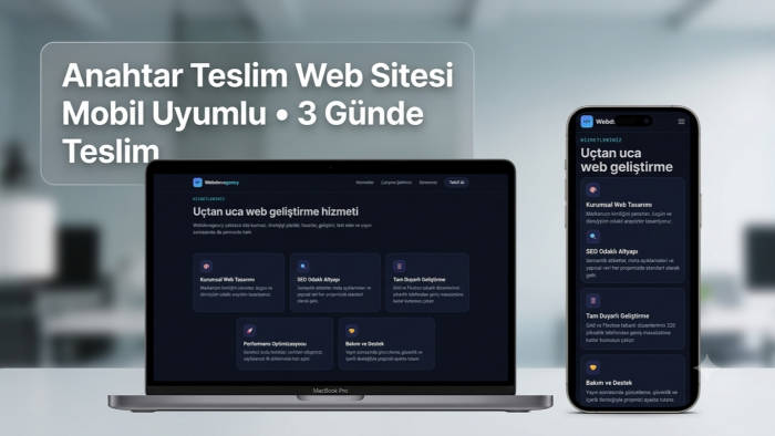 işletmeniz için anahtar teslim web sitesi tasarlıyorum