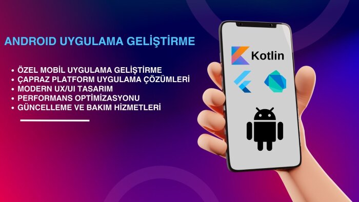 ihtiyacınıza uygun Android uygulamalar oluşturabilirim