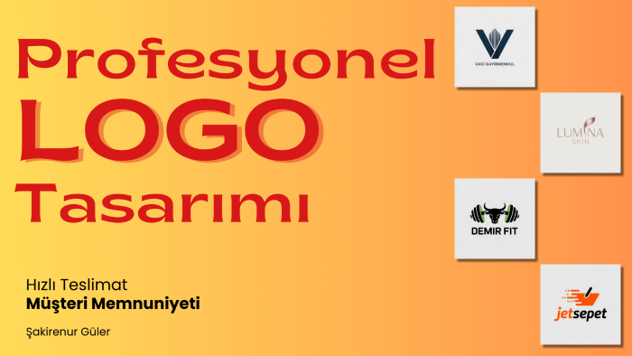 marka karakterini yansıtan minimalist logolar tasarlıyorum