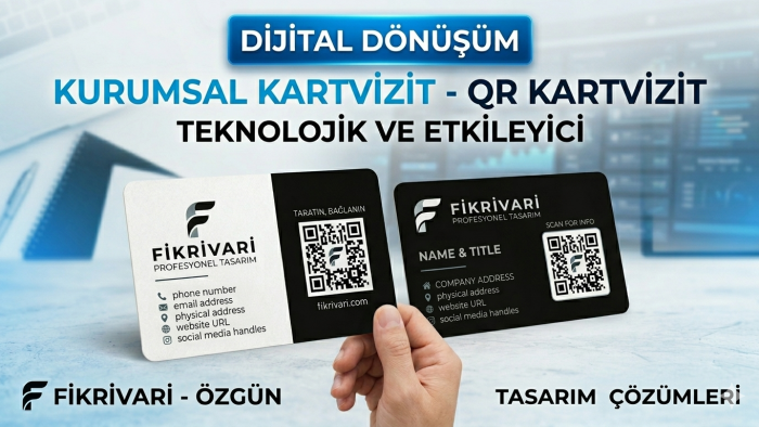 kurumsal ve akıllı QR kartvizit tasarlarım