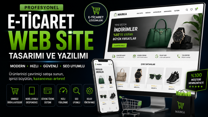 e-ticaret sitesi yapabilirim