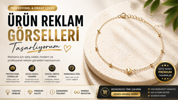 markanız için profesyonel reklam görselleri tasarlarım