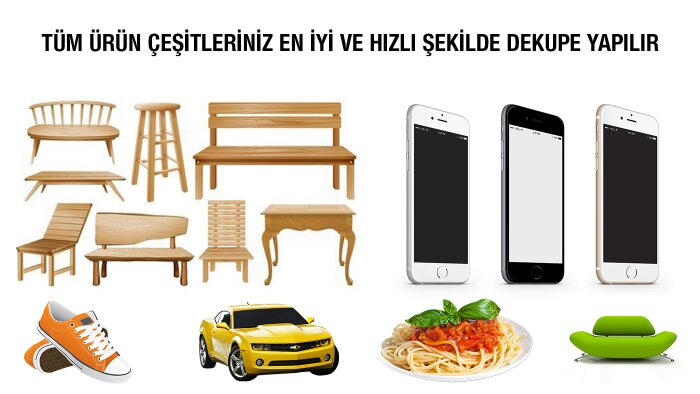 dekupe ve fotoğraf düzenleme yaparım