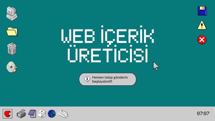 sizin için web sitenize içerik üretebilirim