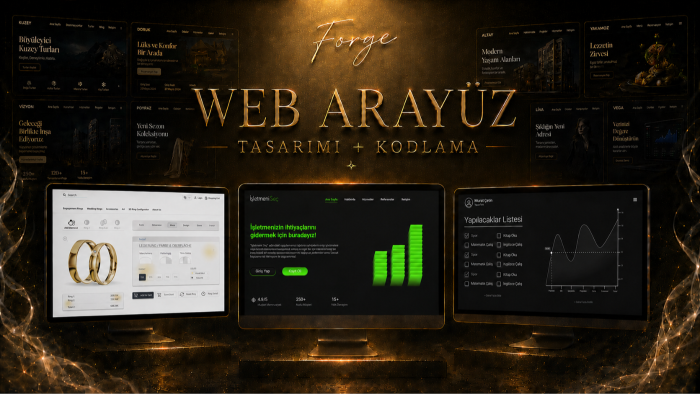 işletmeniz için yeni nesil ve özgün arayüz tasarlayabilirim