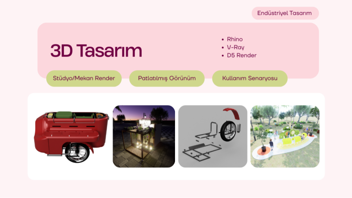 ürününüzü 3D modelleyip sunumunuza uygun render alırım