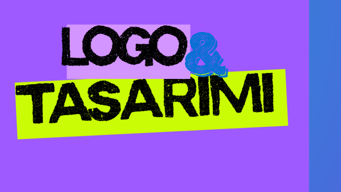 sizin için profesyonel logo tasarımı yapabilirim