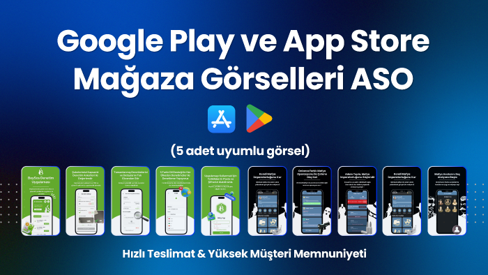 google play ve app store mağaza görselleri tasarlayabilirim