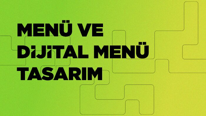 restoranlarınız için menü tasarımı yaparım