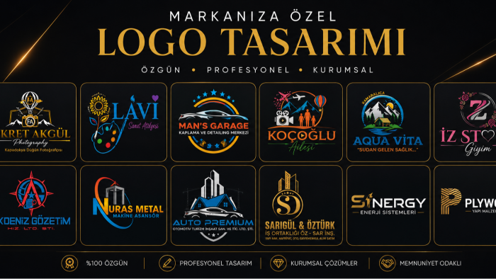 markanız için özgün ve kurumsal logo tasarımları yapıyorum
