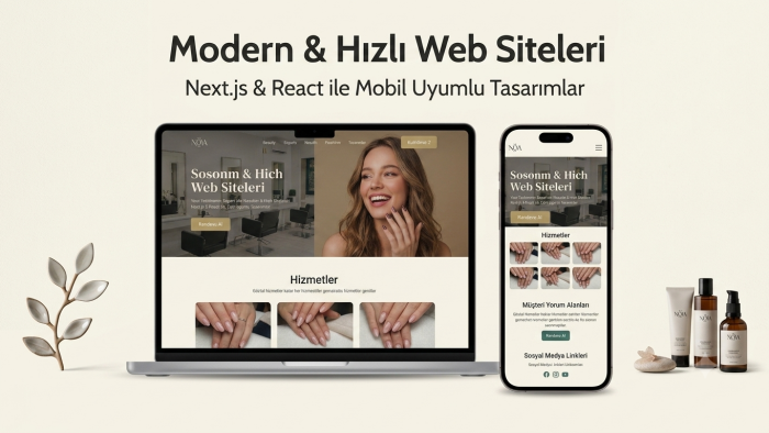 özel web uygulaması, panel ve api entegrasyonları yapıyorum