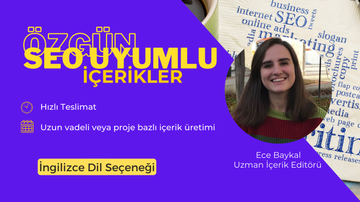 SEO'ya uygun makale hazırlayabilirim