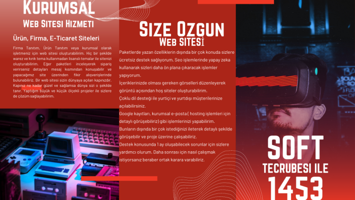 anahtar teslim web sitesi yapabilirim